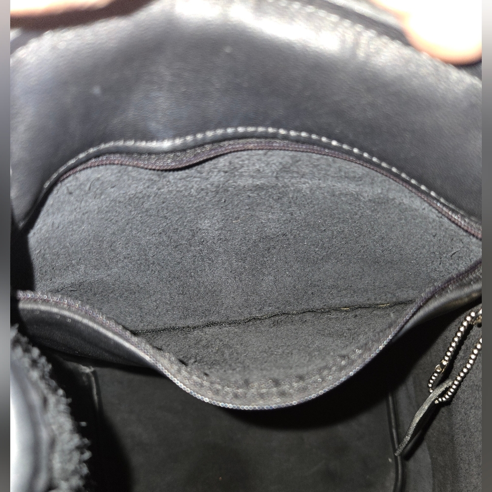 Vintage Coach Large Daypack With Nickle 🖤 9791 - Picture 13 of 15